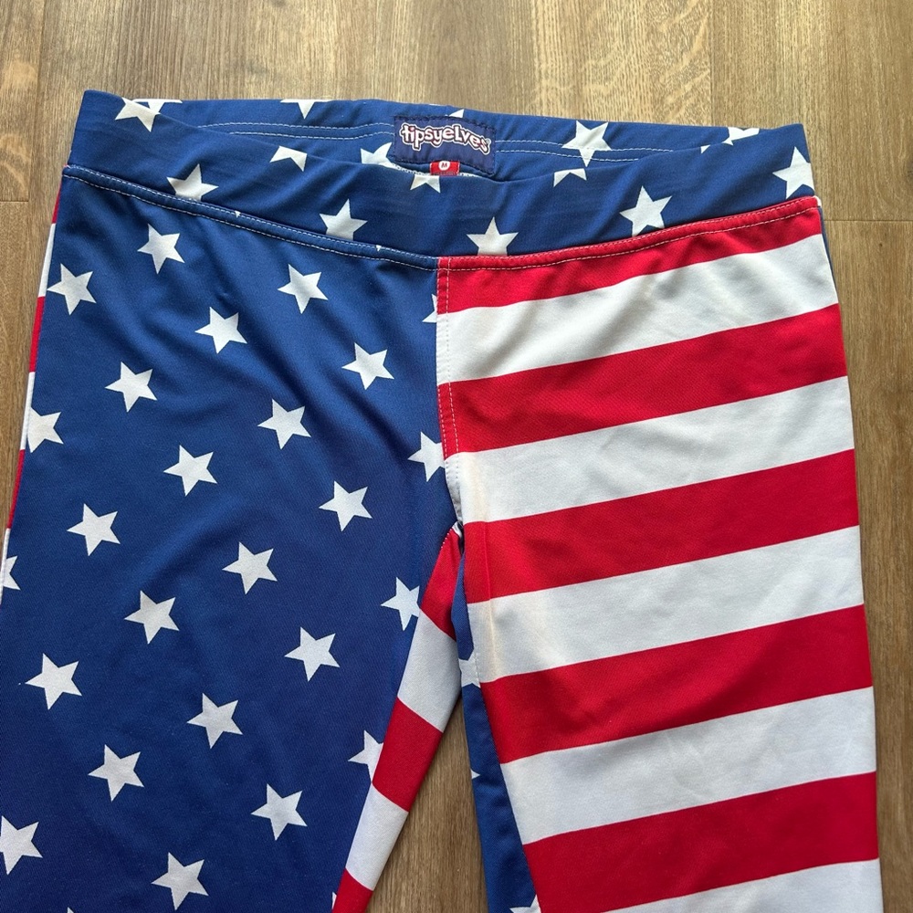 American Flag Leggings
